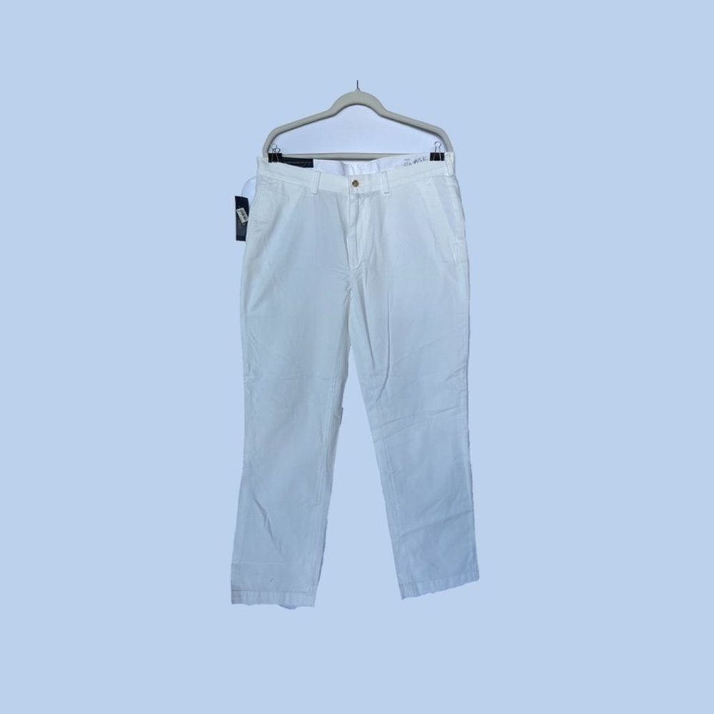 NEW W/ TAGS - MEN'S POLO RALPH LAUREN CLASSIC FIT PANT - WHITE